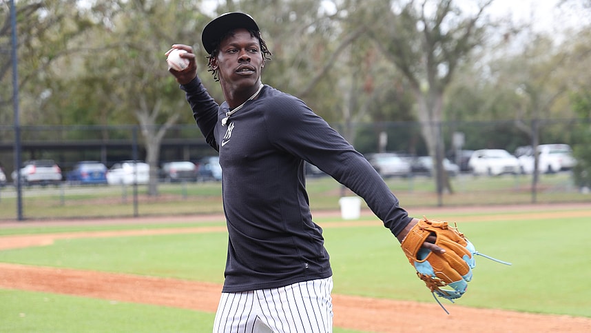 MLB: New York Yankees-Workouts, jazz chisholm