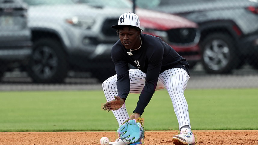 MLB: New York Yankees-Workouts, jazz chisholm