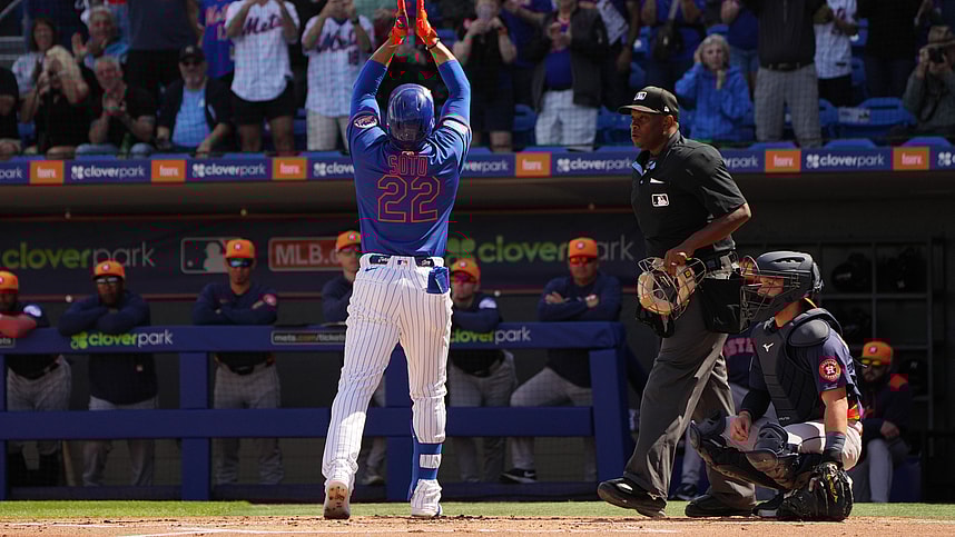 MLB: Spring Training-Houston Astros at New York Mets