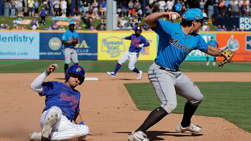 MLB: Spring Training-Miami Marlins at New York Mets