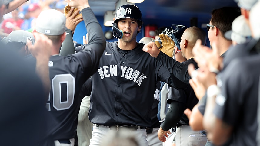 MLB: Spring Training-New York Yankees at Toronto Blue Jays, spencer jones