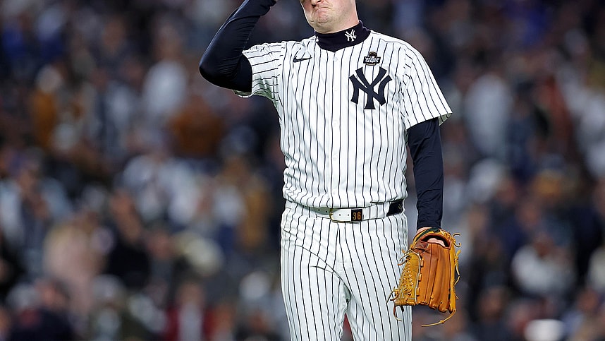 MLB: World Series-Los Angeles Dodgers at New York Yankees, clarke schmidt