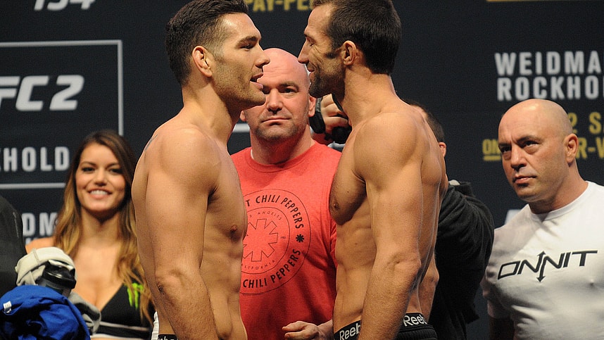 MMA: UFC 194-Aldo vs McGregor-Weigh Ins