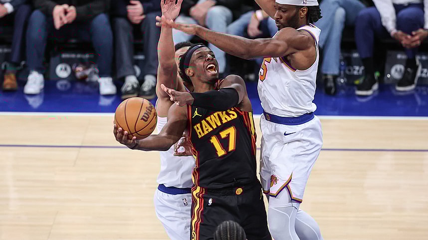 NBA: Atlanta Hawks at New York Knicks