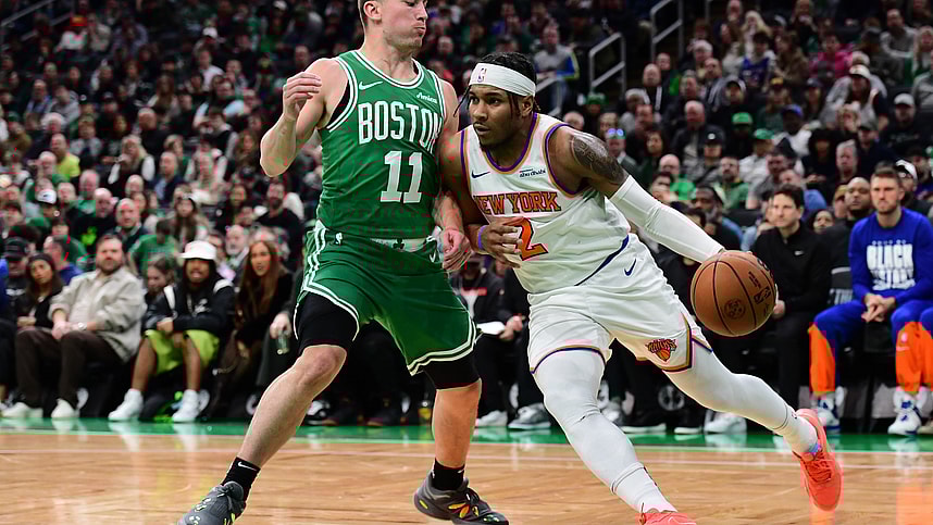 NBA: New York Knicks at Boston Celtics
