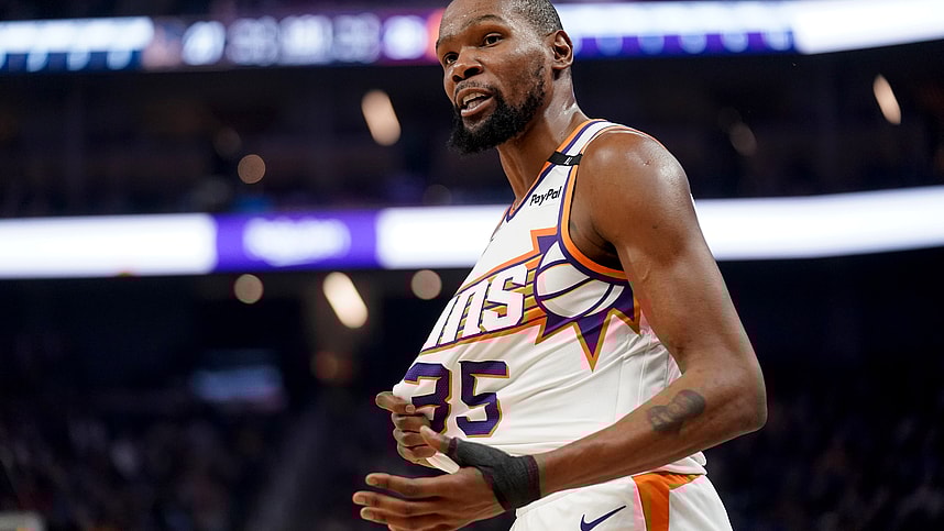 Kevin Durant, Phoenix Suns at Golden State Warriors