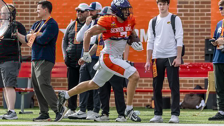 Jack Bech, 2025 NFL Draft, Giants, Senior Bowl