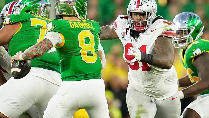 Tyleik Williams, Dillon Gabriel, 2025 NFL Draft, Ohio State, Oregon, Giants