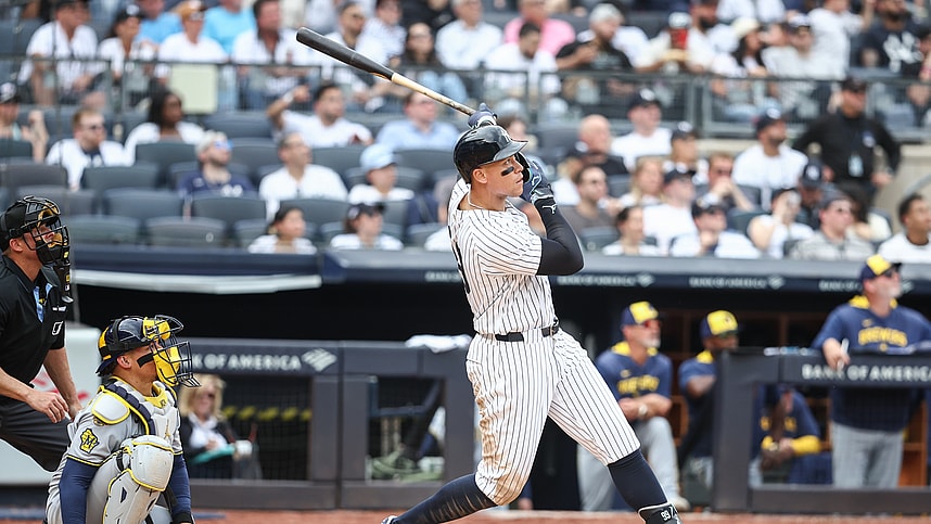 MLB: Milwaukee Brewers at New York Yankees, aaron judge