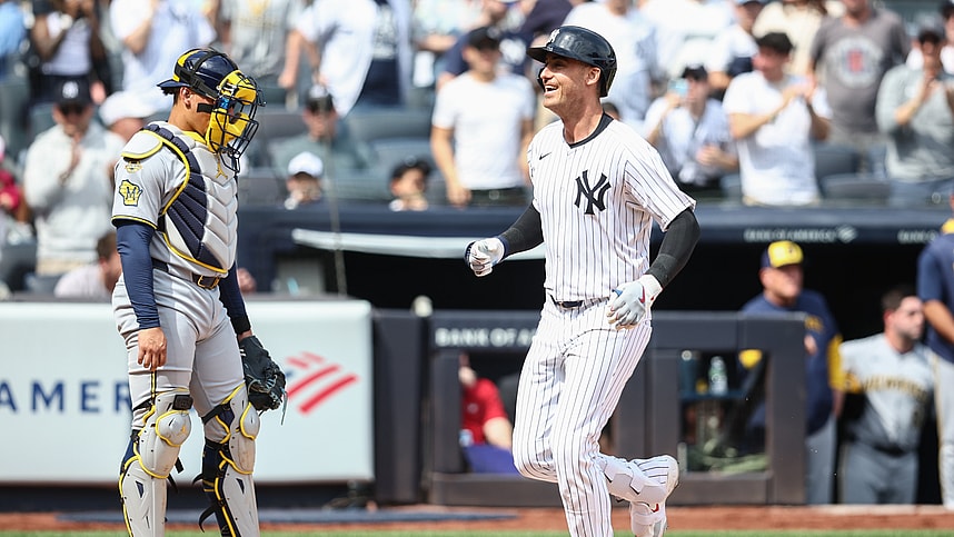 MLB: Milwaukee Brewers at New York Yankees, cody bellinger
