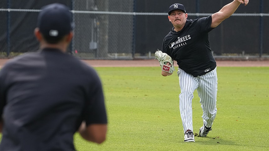 MLB: New York Yankees-Workouts