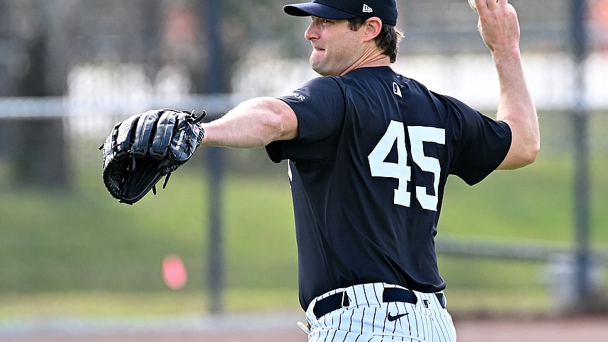 MLB: New York Yankees-Workouts, gerrit cole