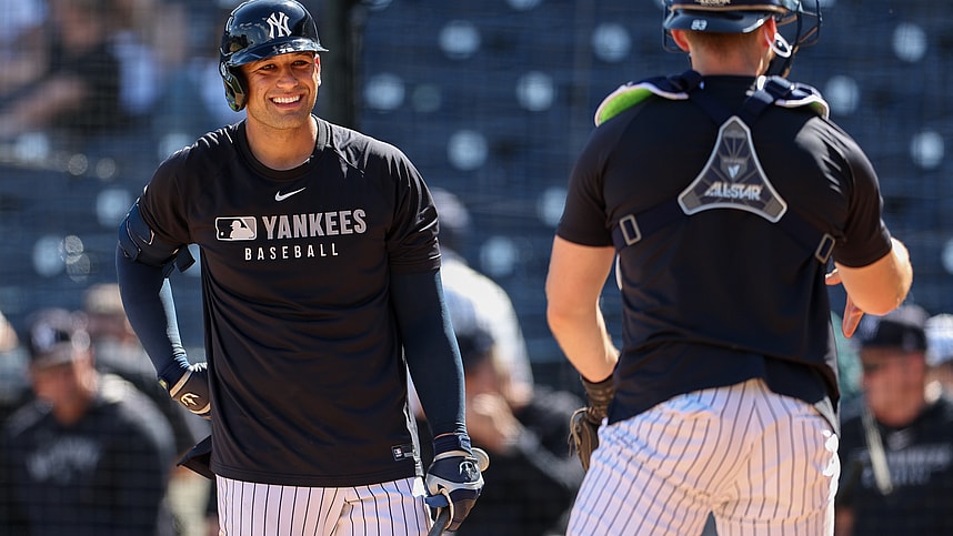 MLB: New York Yankees-Workouts, j.c. escarra