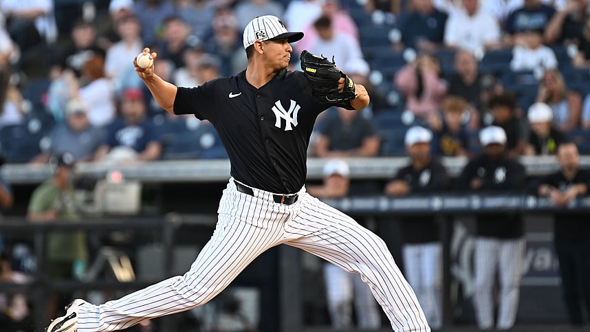 MLB: Spring Training-Atlanta Braves at New York Yankees, carlos carrasco