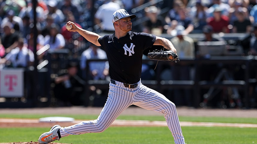 MLB: Spring Training-Baltimore Orioles at New York Yankees, clarke schmidt