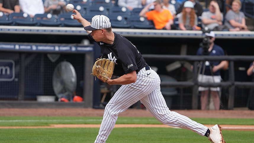MLB: Spring Training-Detroit Tigers at New York Yankees