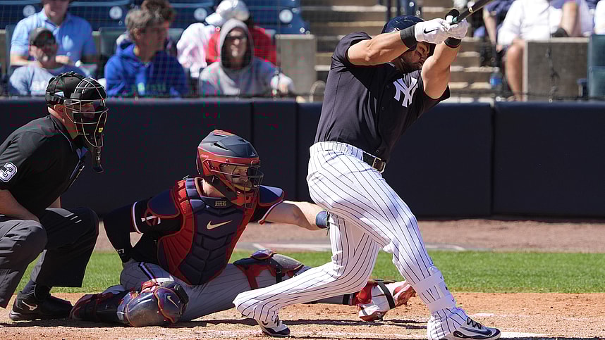 MLB: Spring Training-Minnesota Twins at New York Yankees, jasson dominguez