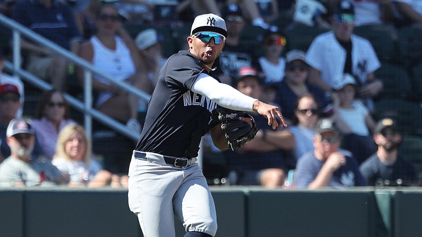 MLB: Spring Training-New York Yankees at Atlanta Braves, oswald peraza