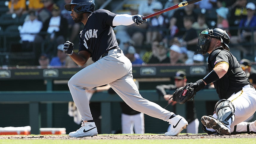 MLB: Spring Training-New York Yankees at Pittsburgh Pirates, Pablo Reyes