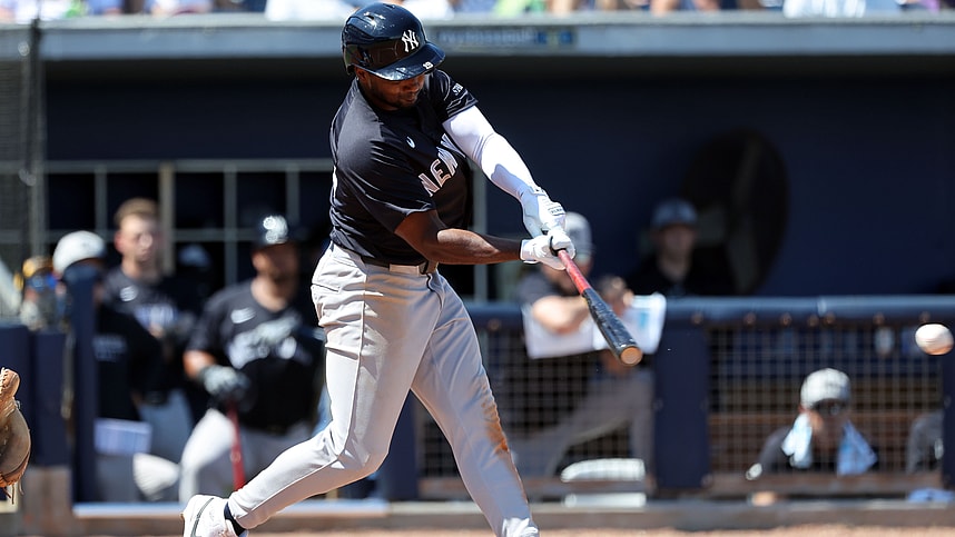 MLB: Spring Training-New York Yankees at Tampa Bay Rays, pablo reyes