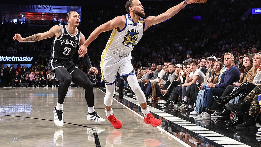NBA: Golden State Warriors at Brooklyn Nets