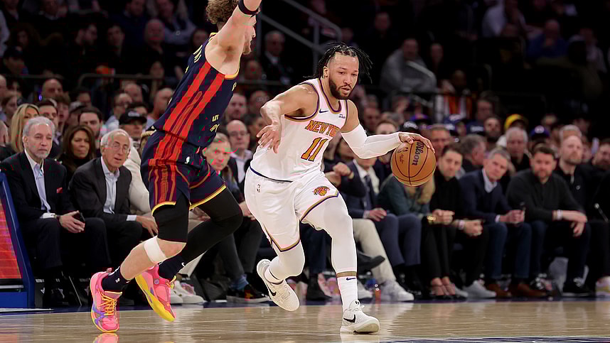 NBA: Golden State Warriors at New York Knicks
