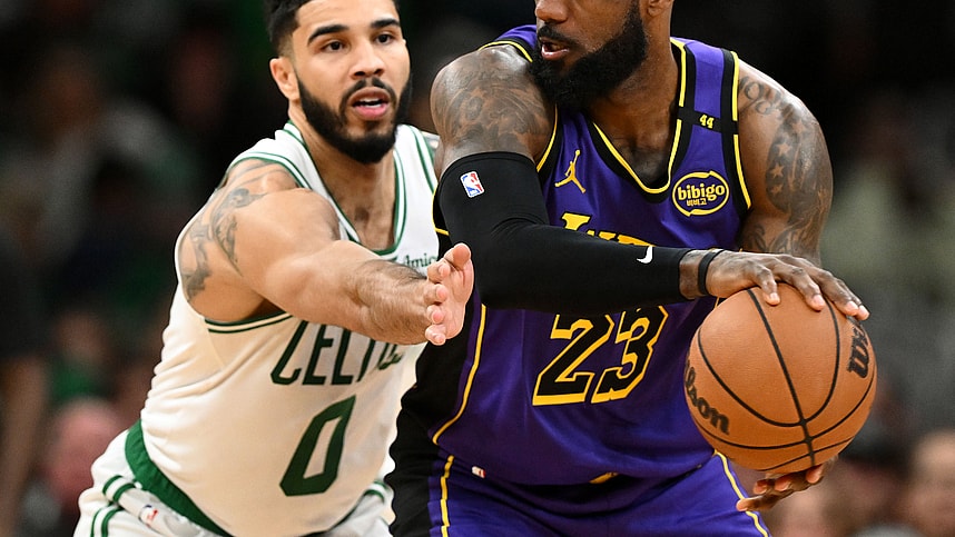 NBA: Los Angeles Lakers at Boston Celtics