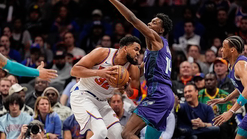 NBA: New York Knicks at Charlotte Hornets