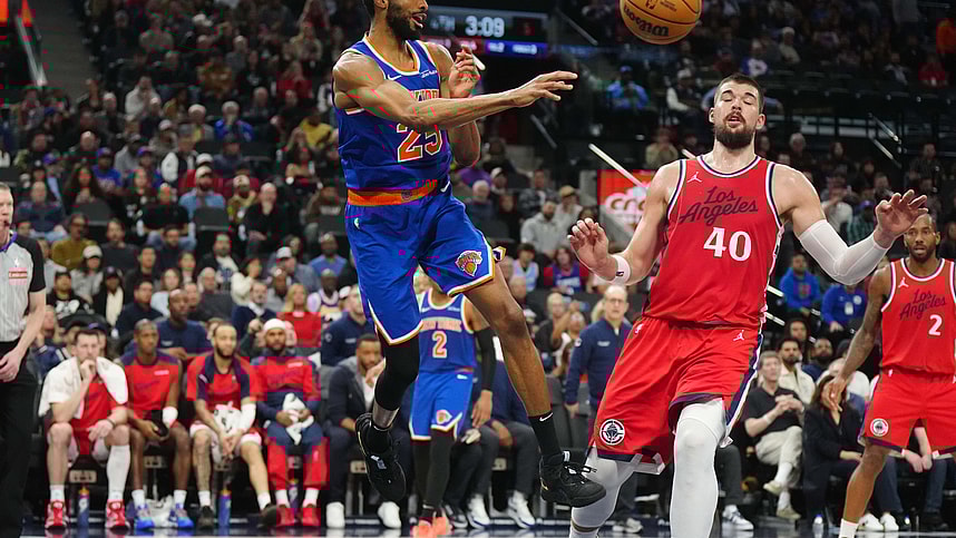 NBA: New York Knicks at Los Angeles Clippers