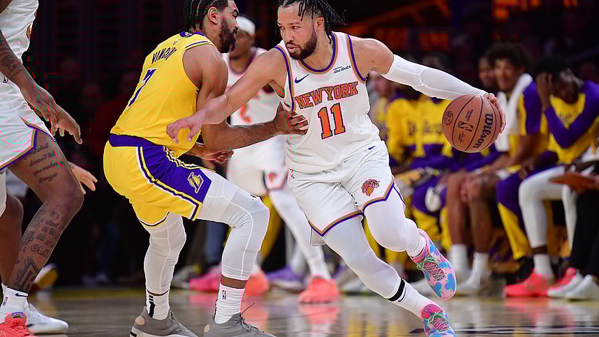 NBA: New York Knicks at Los Angeles Lakers