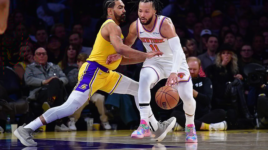 NBA: New York Knicks at Los Angeles Lakers