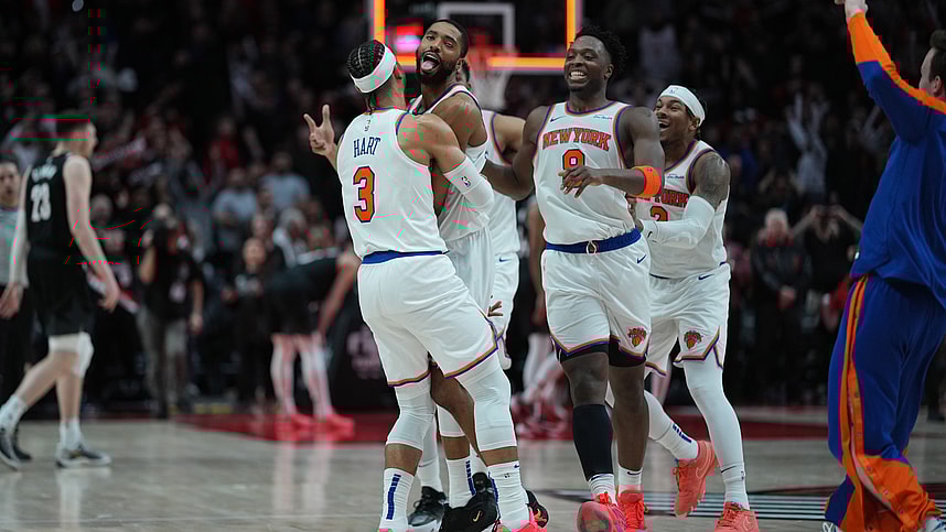 NBA: New York Knicks at Portland Trail Blazers