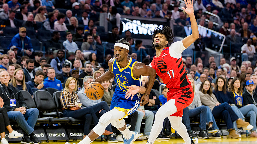 NBA: Portland Trail Blazers at Golden State Warriors