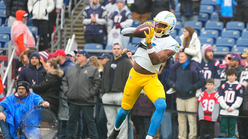 NFL: Los Angeles Chargers at New England Patriots, joshua palmer, new york giants