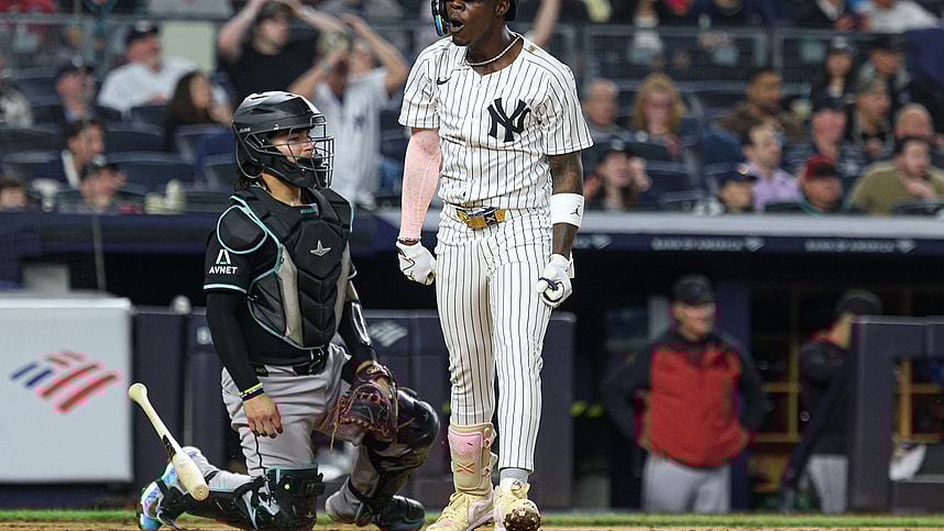 MLB: Arizona Diamondbacks at New York Yankees, jazz chisholm