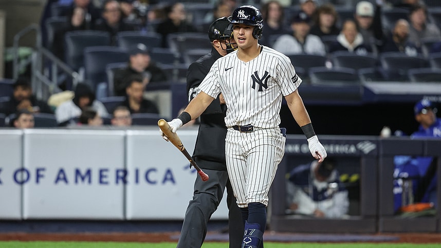 MLB: Kansas City Royals at New York Yankees, anthony volpe