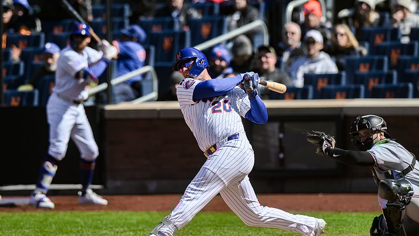 MLB: Miami Marlins at New York Mets, pete alonso