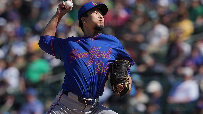 MLB: New York Mets at Athletics, kodai senga