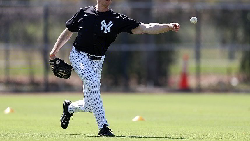 MLB: New York Yankees-Workouts