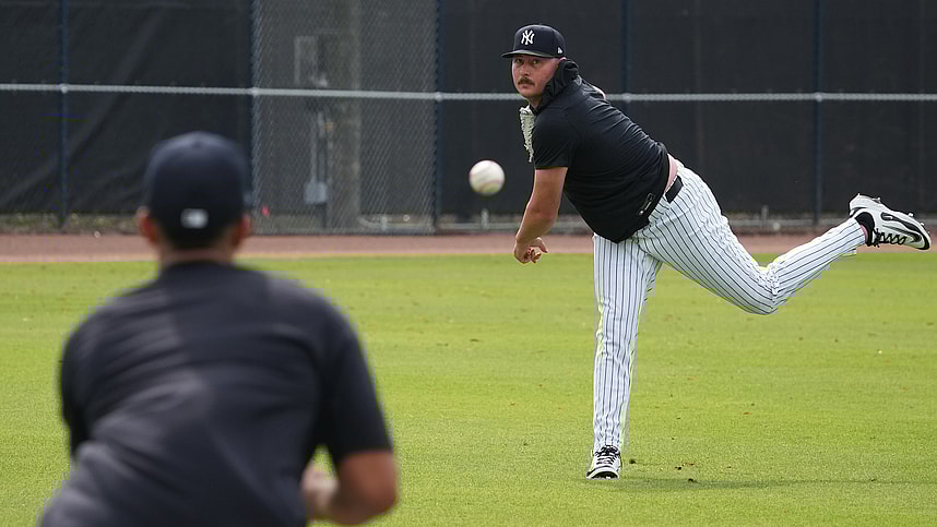MLB: New York Yankees-Workouts