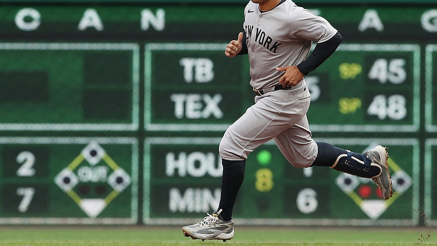 MLB: New York Yankees at Pittsburgh Pirates, trent grisham