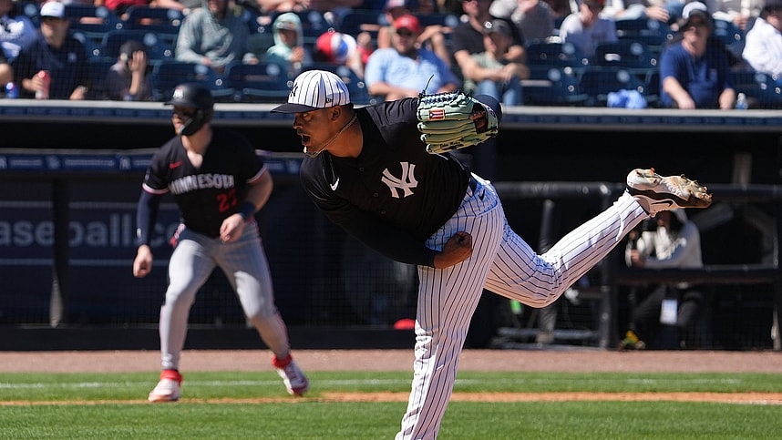 MLB: Spring Training-Minnesota Twins at New York Yankees, fernando cruz