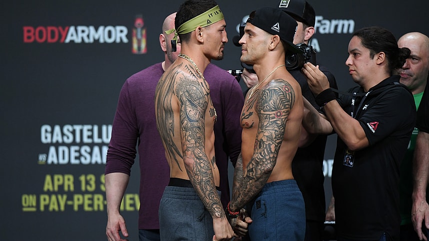 MMA: UFC 236-Weigh Ins