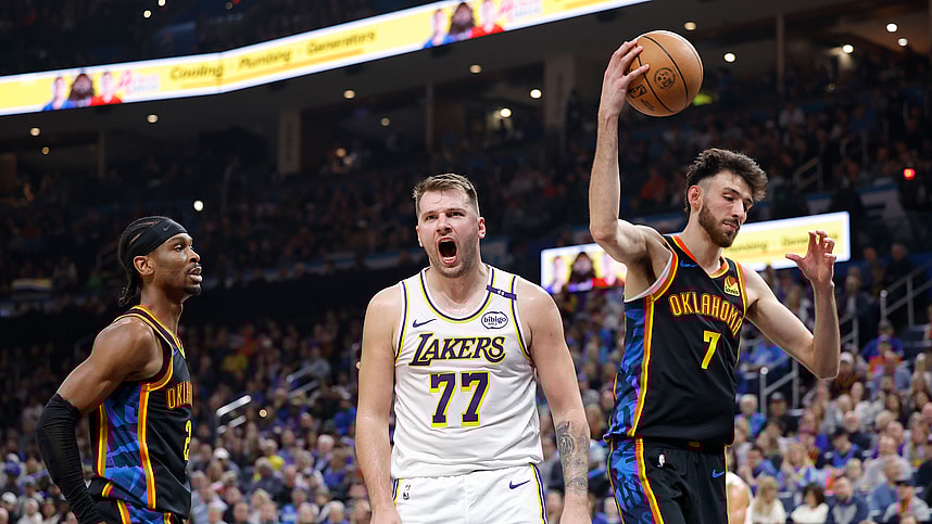 NBA: Los Angeles Lakers at Oklahoma City Thunder