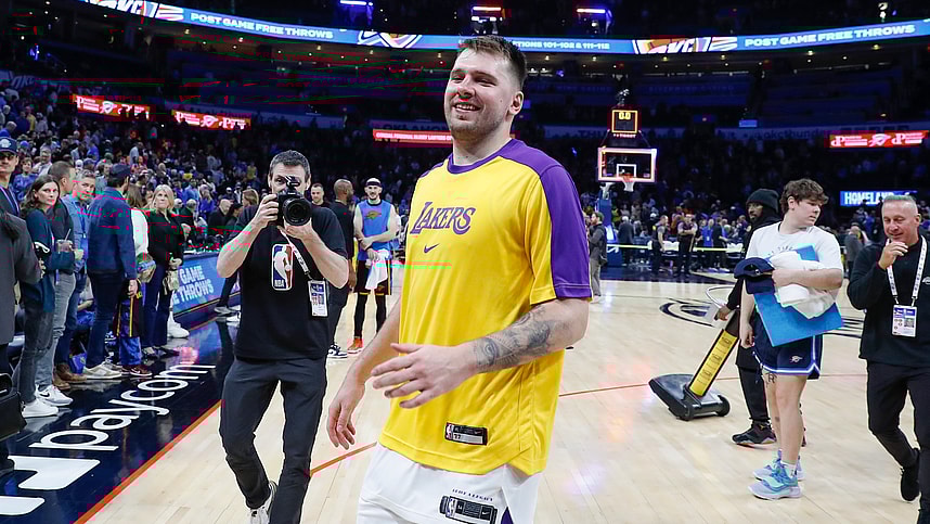 NBA: Los Angeles Lakers at Oklahoma City Thunder