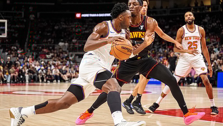 NBA: New York Knicks at Atlanta Hawks