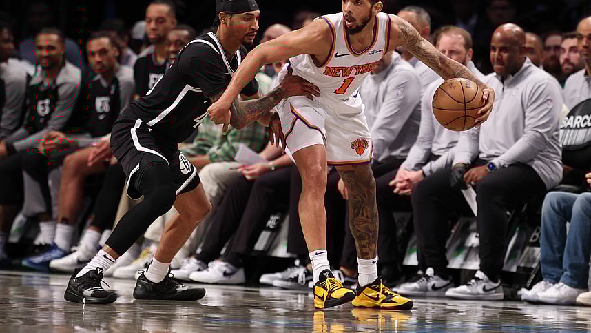 NBA: New York Knicks at Brooklyn Nets