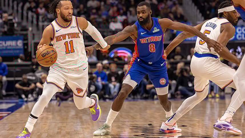 NBA: New York Knicks at Detroit Pistons