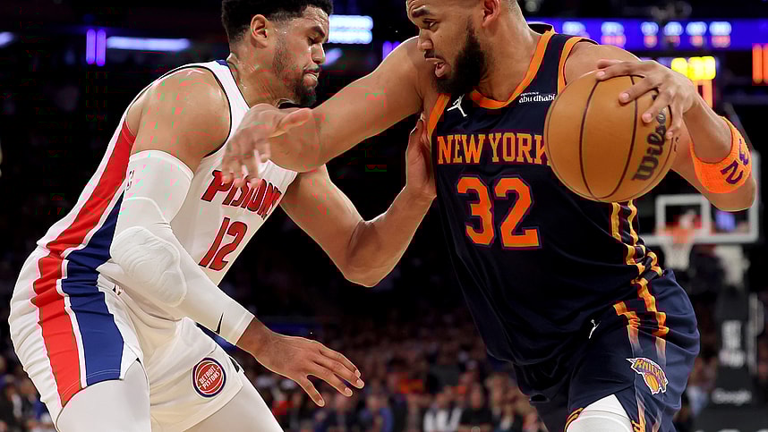 NBA: Playoffs-Detroit Pistons at New York Knicks