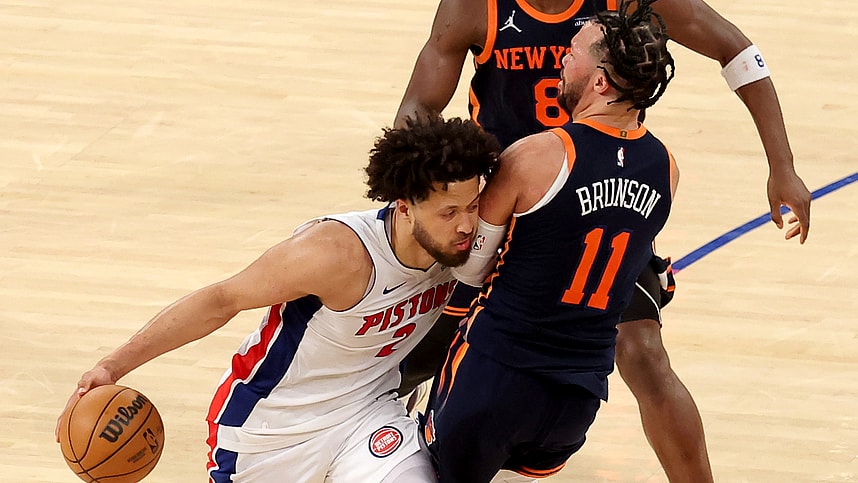 NBA: Playoffs-Detroit Pistons at New York Knicks